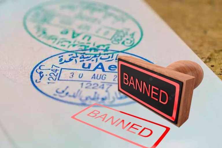 image showing Visa ban