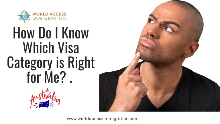 How Do I Know Which Visa Category is Right for Me?