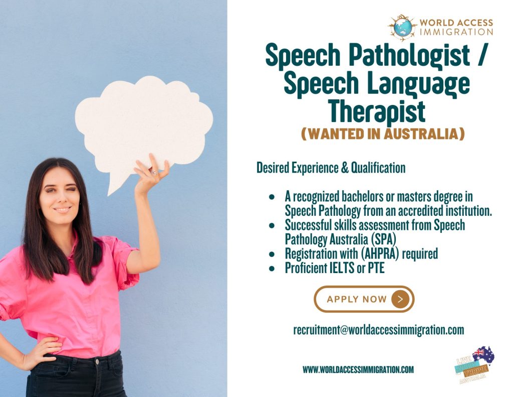 Healthcare jobs in Australia,Speech Pathologist jobs in Australia,Physiotherapist jobs in Australia,Clinical Psychologist jobs in Australia,Occupational Therapist jobs in Australia,Skilled migration to Australia for healthcare professionals,Healthcare careers in Australia,Work in Australia as a healthcare professional,Jobs for healthcare professionals in Australia,Speech Pathology Australia requirements,AHPRA registration for healthcare professionals,How to become a Speech Pathologist in Australia,Requirements for working as a Physiotherapist in Australia,Jobs for Clinical Psychologists in Australia,Occupational Therapy career opportunities in Australia,Best healthcare migration services to Australia,Skilled migration visa for Australian healthcare jobs,Healthcare worker demand in Australia,Australian visa for healthcare professionals,IELTS for healthcare jobs in Australia,AHPRA registration process,Migration pathways for healthcare jobs,Healthcare professional recruitment Australia.